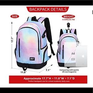 New! Travel backpack with laptop compartment